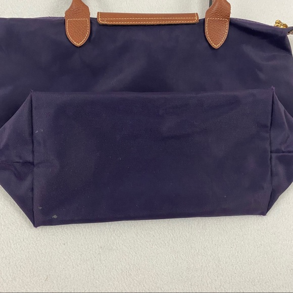 Longchamp Le Pliage Purple Shopping Tote - Picture 4 of 13